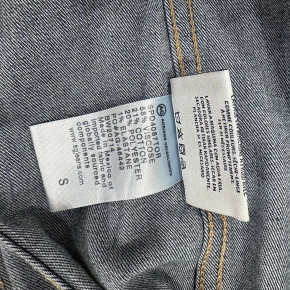 AG Adriano Goldschmied Robyn Denim Jacket, Size Small, NWT - Picture 6 of 10